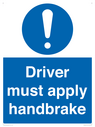 driver-must-apply-handbrake-mandatory-sign~
